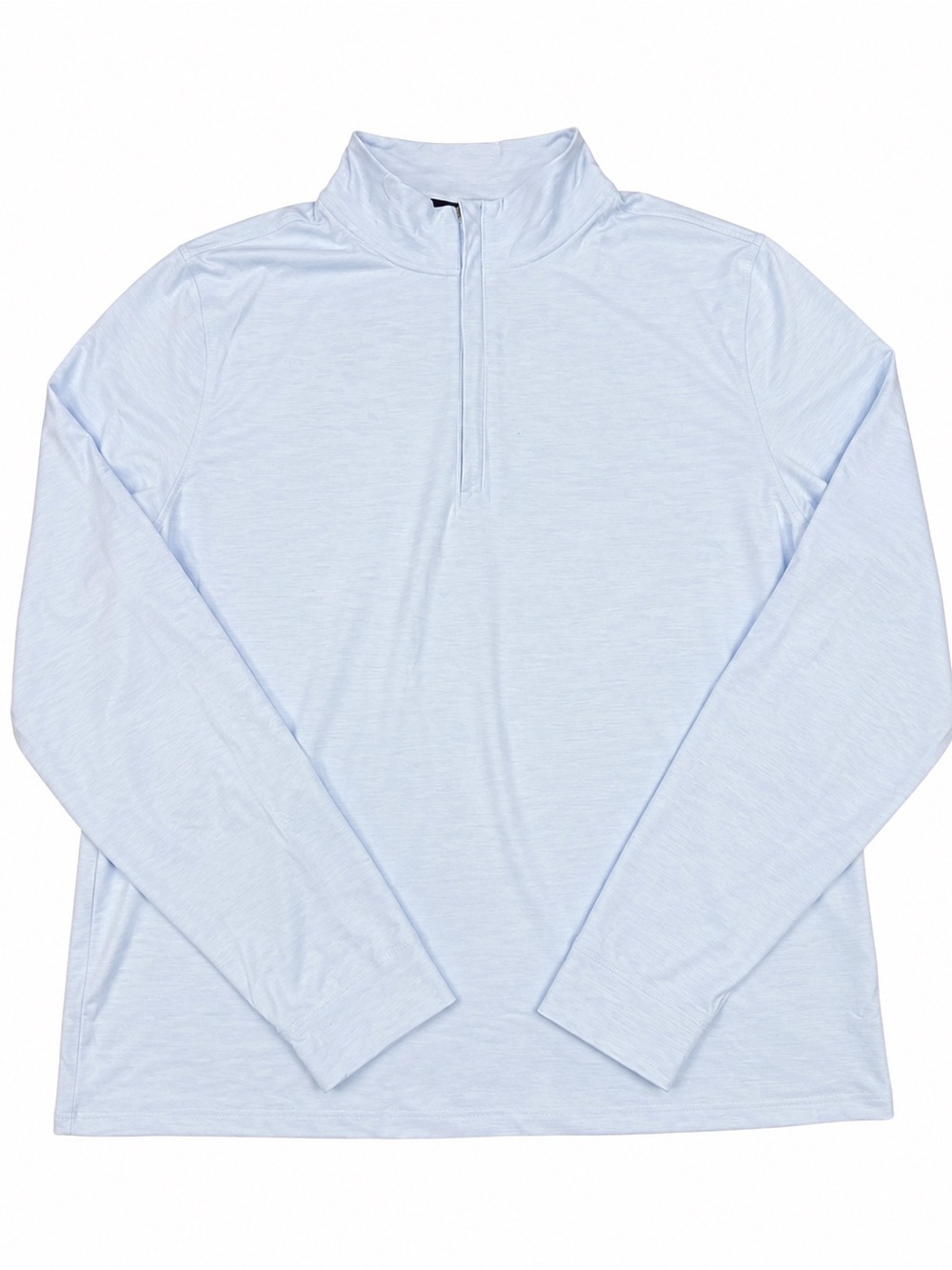 Vissla Men’s XXL Light Blue Quarter Zip Performance Pullover Long Sleeve